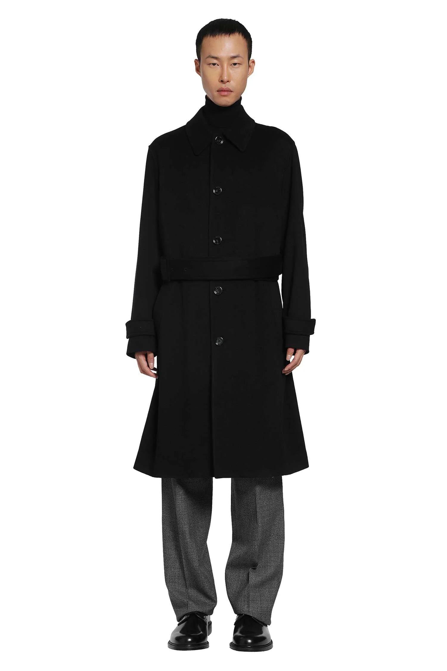 Cashmere Trench Coat - 1