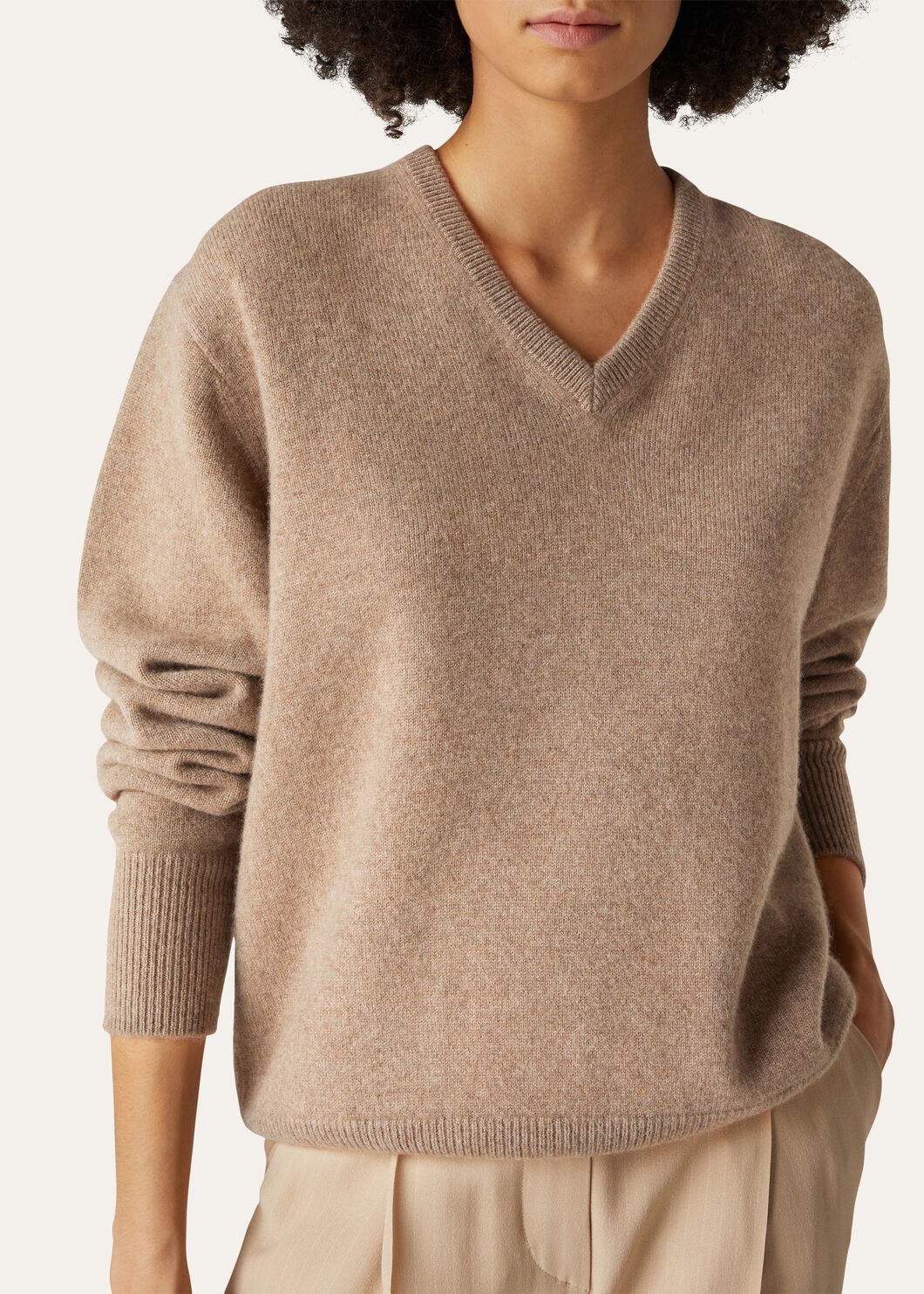 Loro V-Neck Sweater - 8