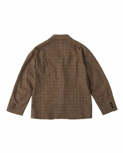 visvim FALKLAND BLAZER (TWEED) BROWN CHECK outlook