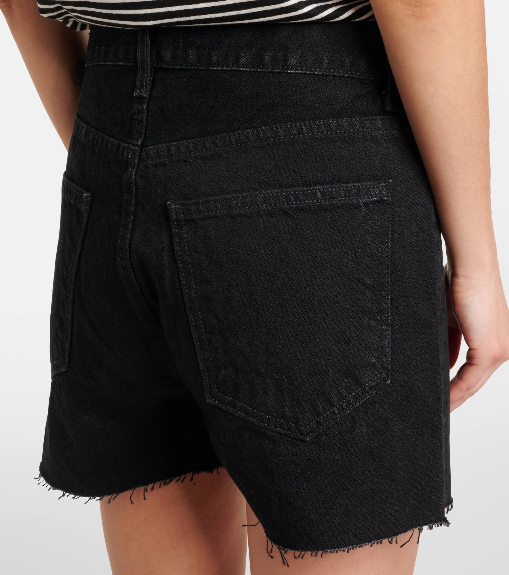 Cobain low-rise denim shorts - 5