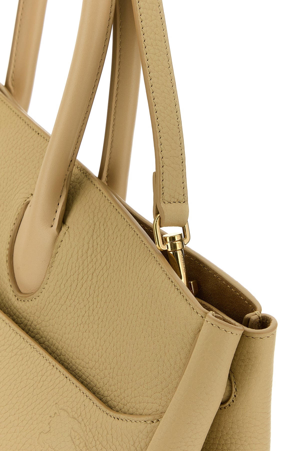 Beige leather medium Rocking Horse handbag - 4