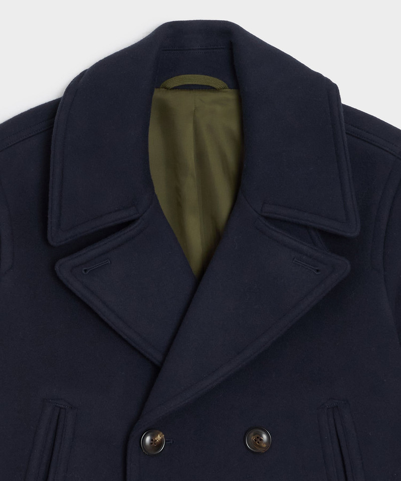 Italian Wool-Alpaca Peacoat 7