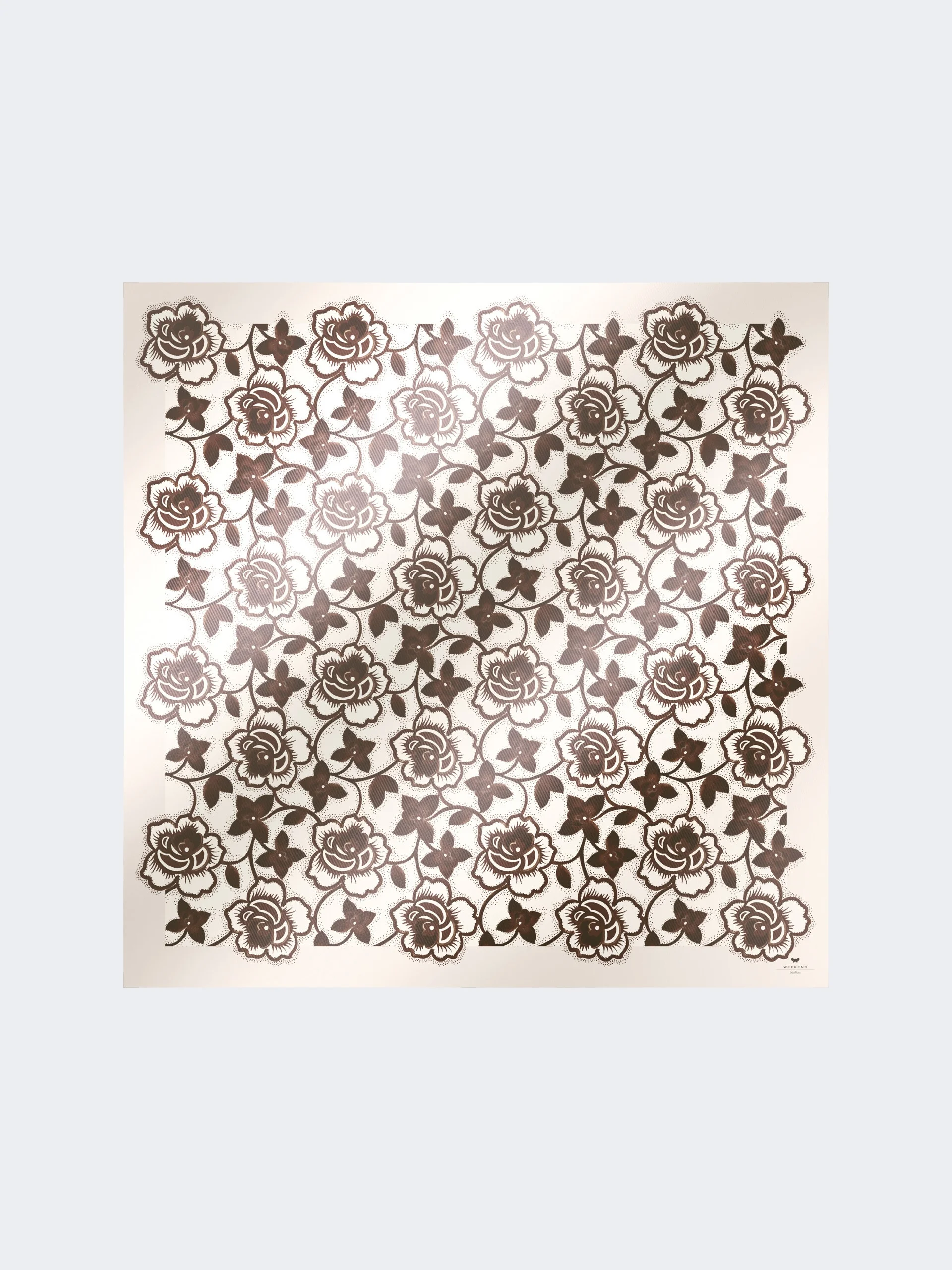 ONESTORING Printed silk pocket square - 1