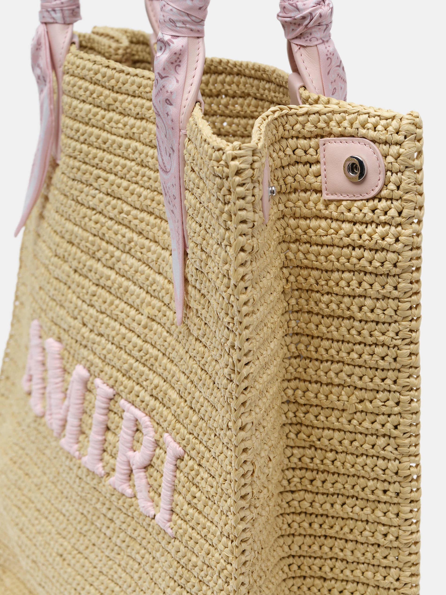 AMIRI RAFFIA TOTE - 5