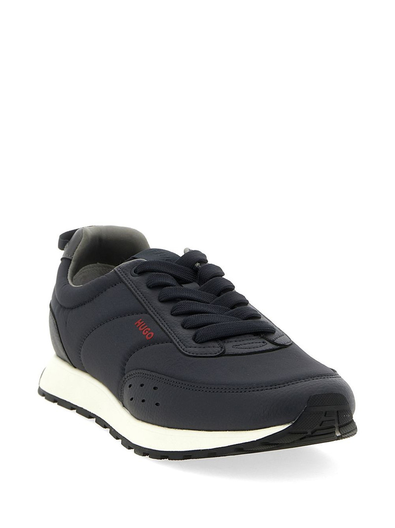 BOSS embossed-logo sneakers outlook