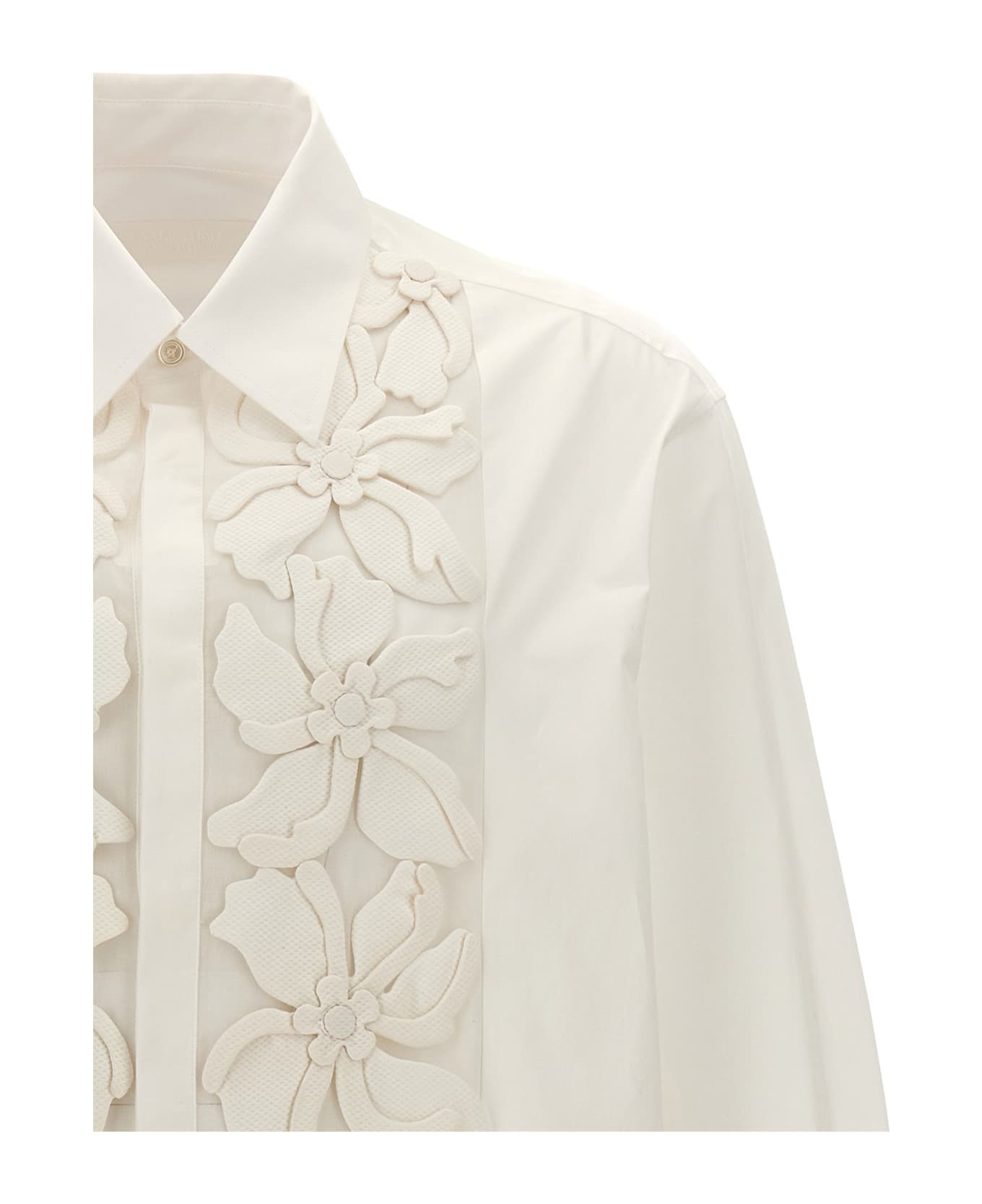 Valentino 'hibiscus' Shirt - 3