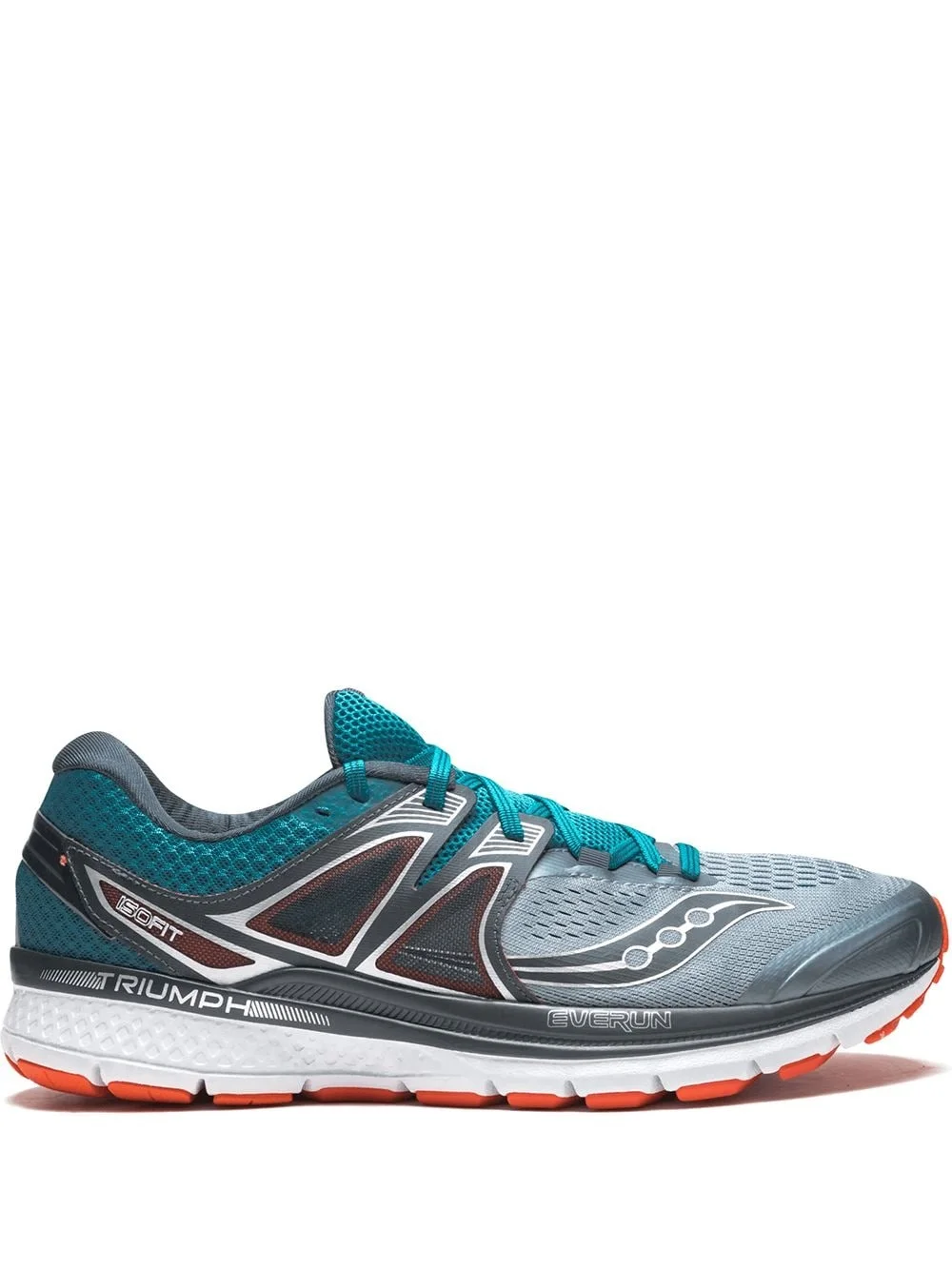Triumph ISO 3 "Grey/Blue/Red" sneakers - 1