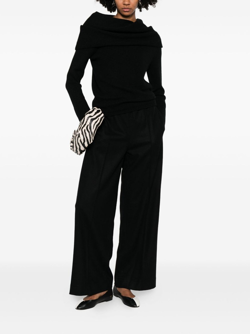 Vince satin-trim pants outlook