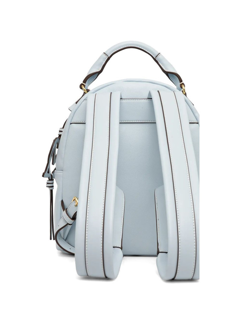 Moschino stitch-detail logo backpack outlook