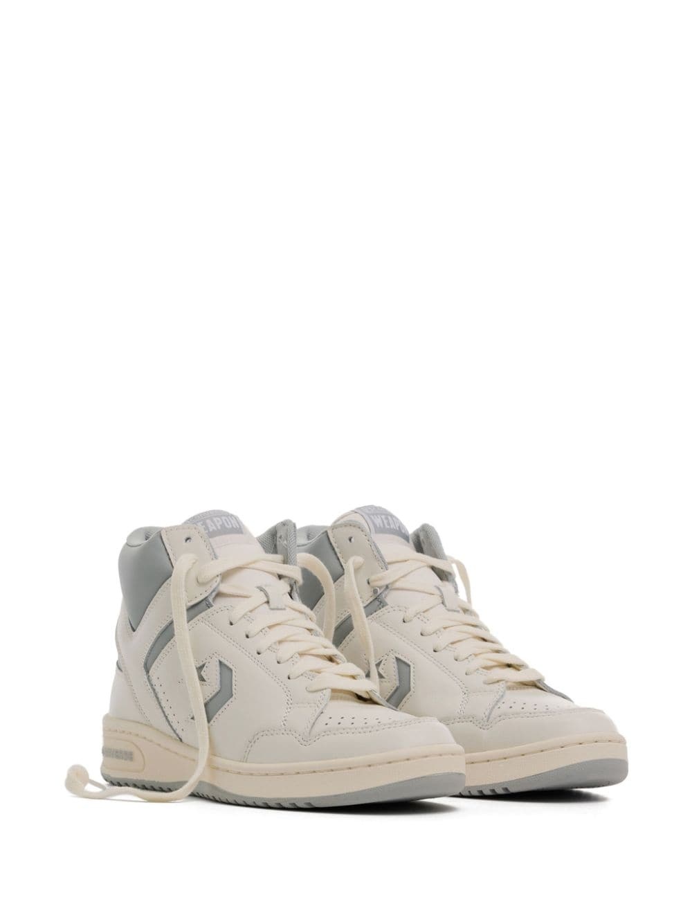 Weapon Hi leather sneakers - 2