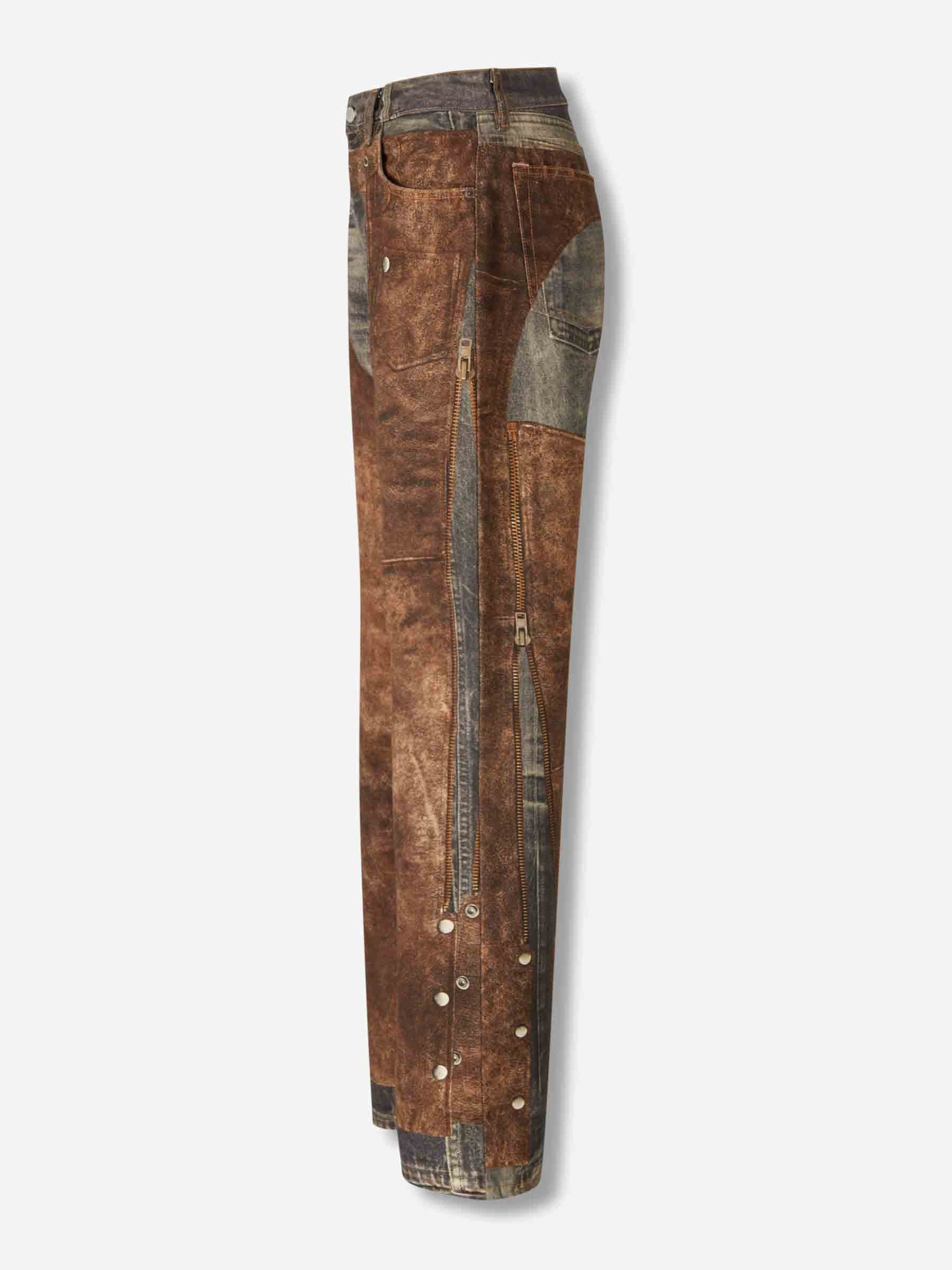 WIDE JEANS TROMPE-L'ŒIL - 2