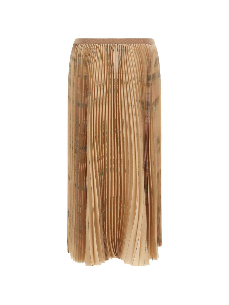 FABIANA FILIPPI pleated print skirt outlook