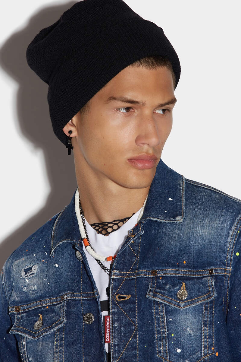 DARK TECHNO SURF WASH DAN JEAN JACKET - 4