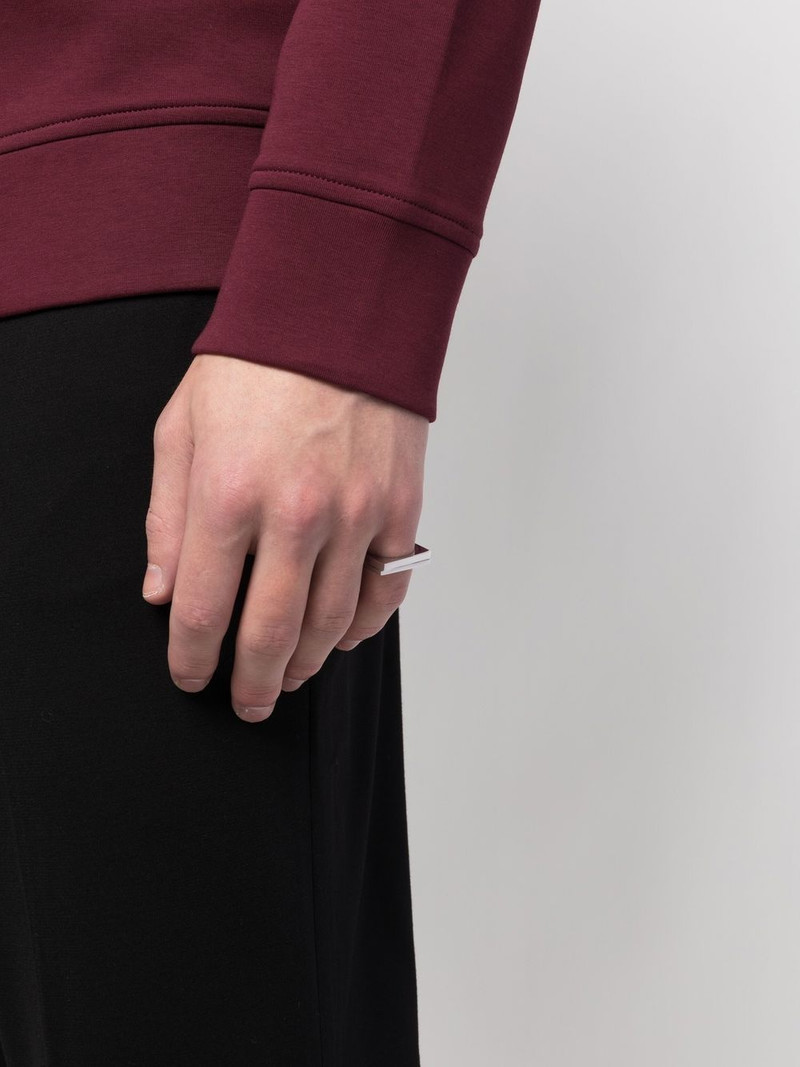 TOM WOOD Step L layered ring outlook