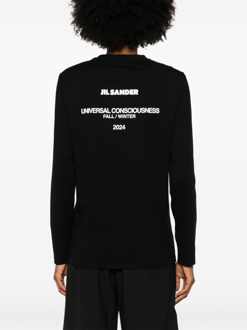 logo-print cotton T-shirt 4
