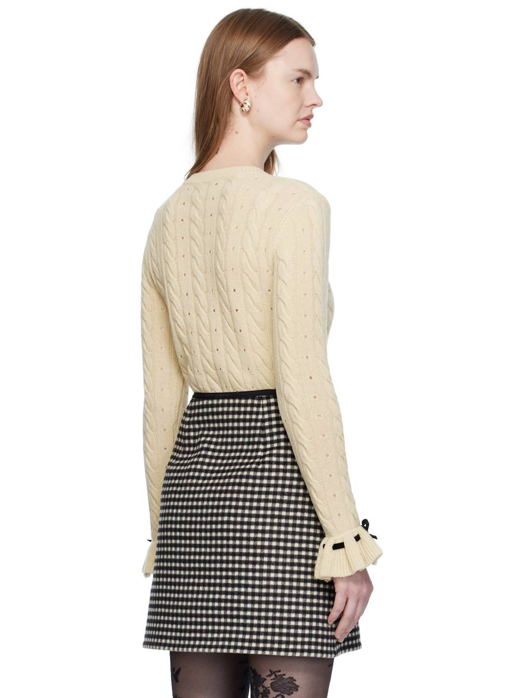 Off-White Virgin Wool Sweater - 3