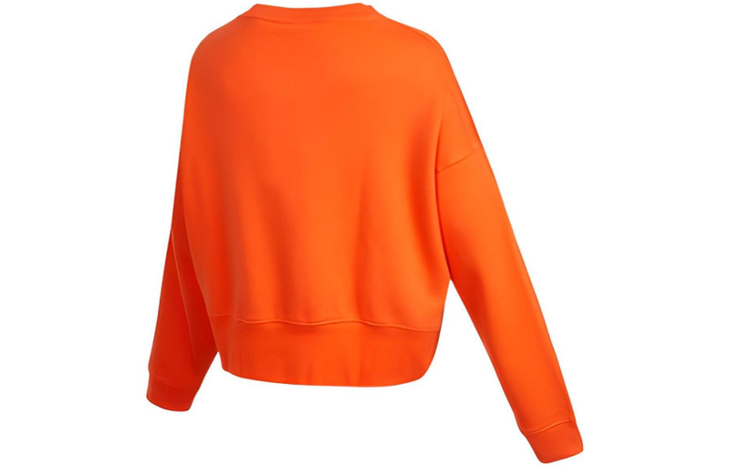 Nike (WMNS) Nike Sportswear Collection Essentials Oversized Crew Sweatshirt 'Orange' DJ7666-869 outlook