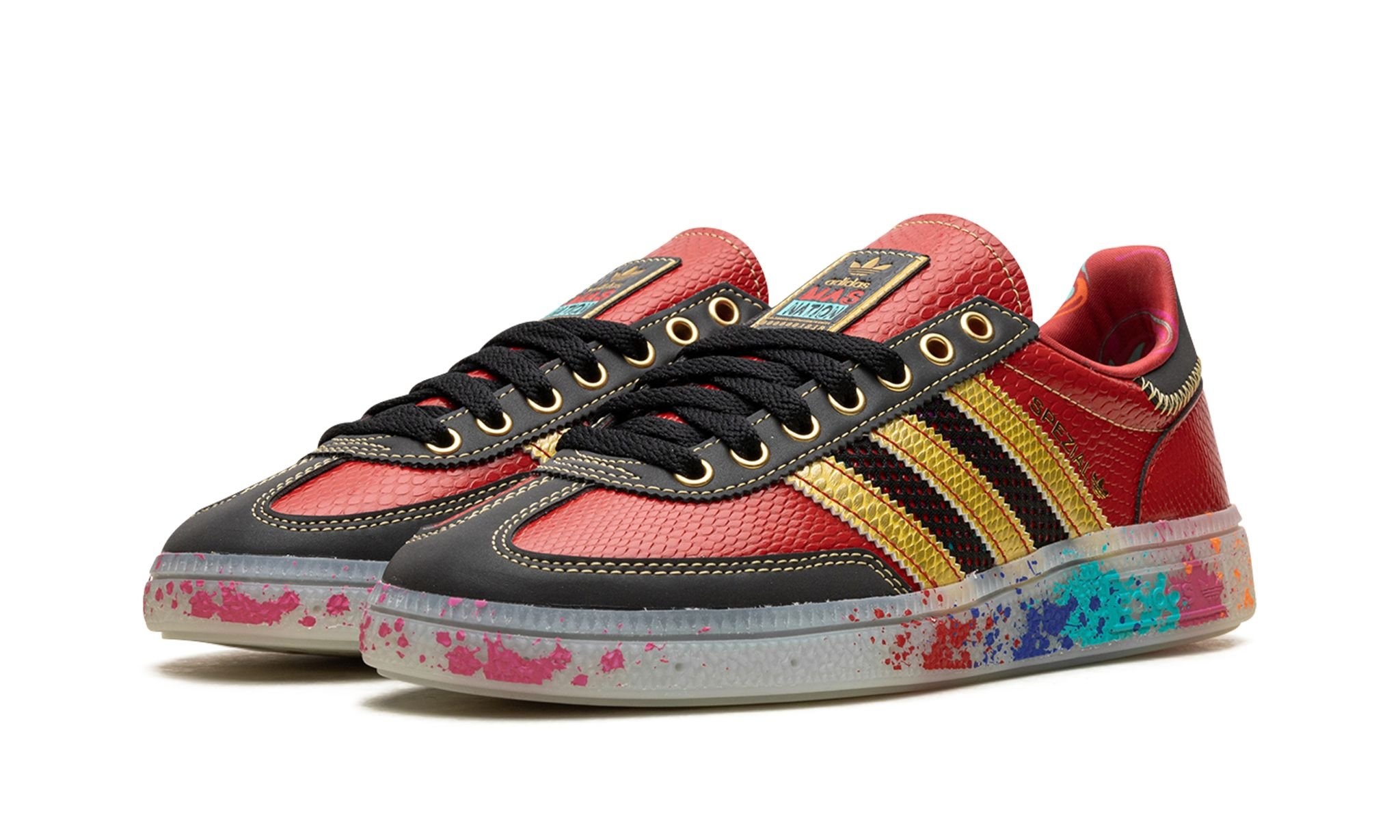 Handball Spezial "S.E.E.D. - Scarlet Gold Paint Splatter" - 2