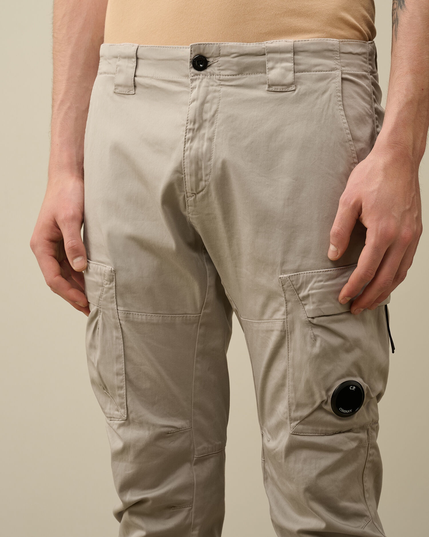 Stretch Sateen Ergonomic Cargo Pants - 4