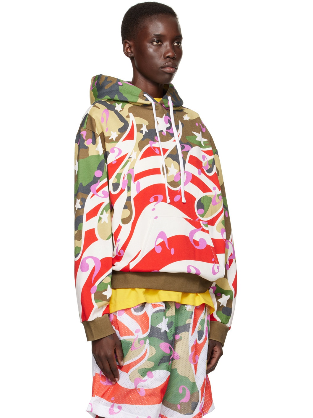 Multicolor Flame Hoodie - 2