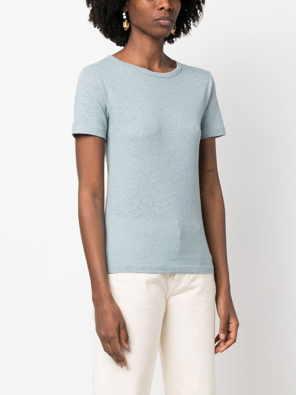 round neck T-shirt - 3