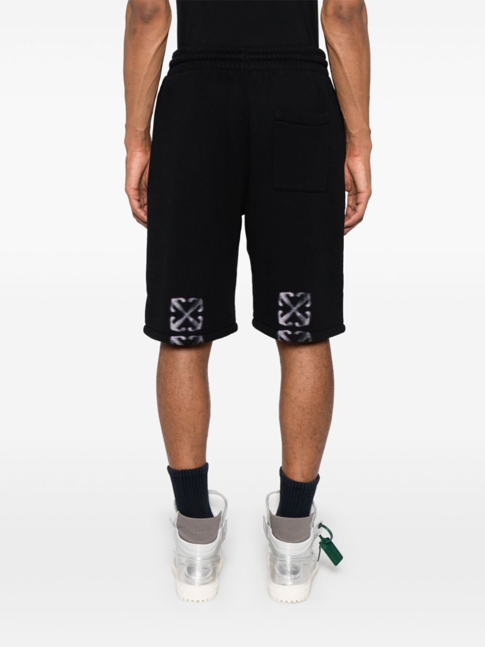 logo-printed shorts - 4