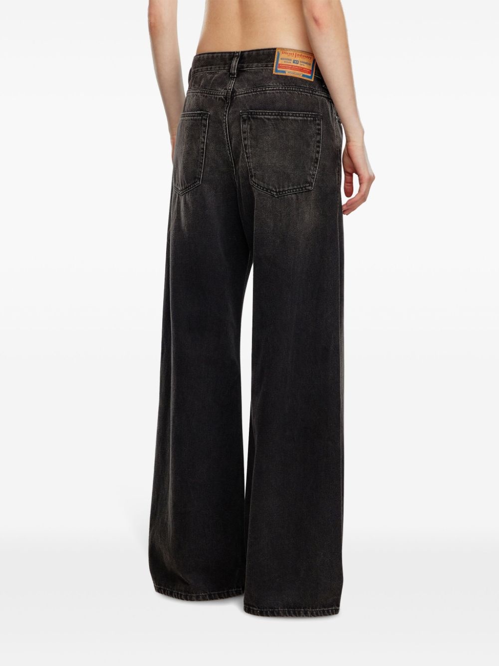 1996 D-Sire low-rise wide-leg jeans - 4