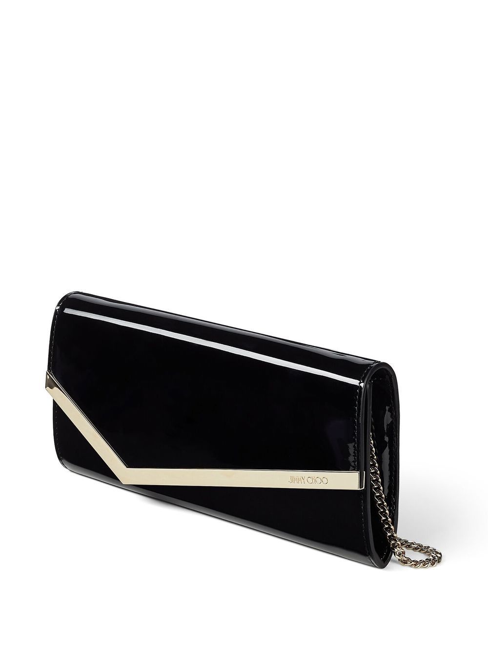 Emmie patent leather clutch bag - 3