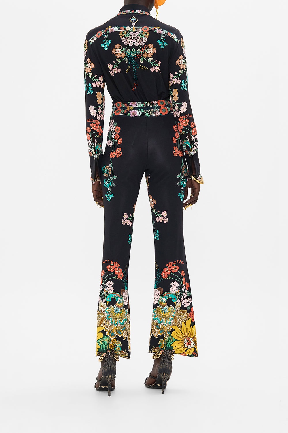 JERSEY FLARE PANT - 3