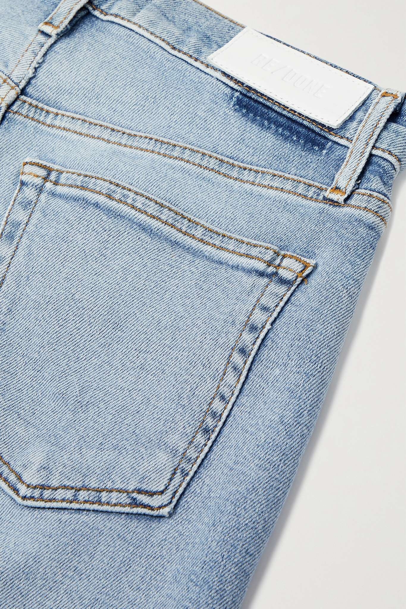 70s Stove Pipe high-rise straight-leg jeans - 9