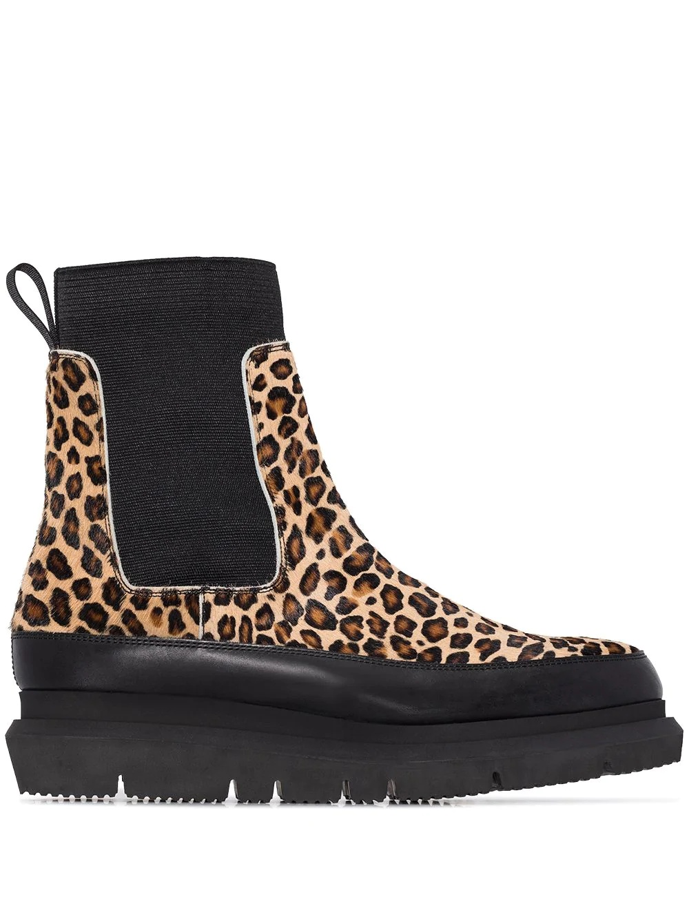 Gore leopard-print ankle boots - 1