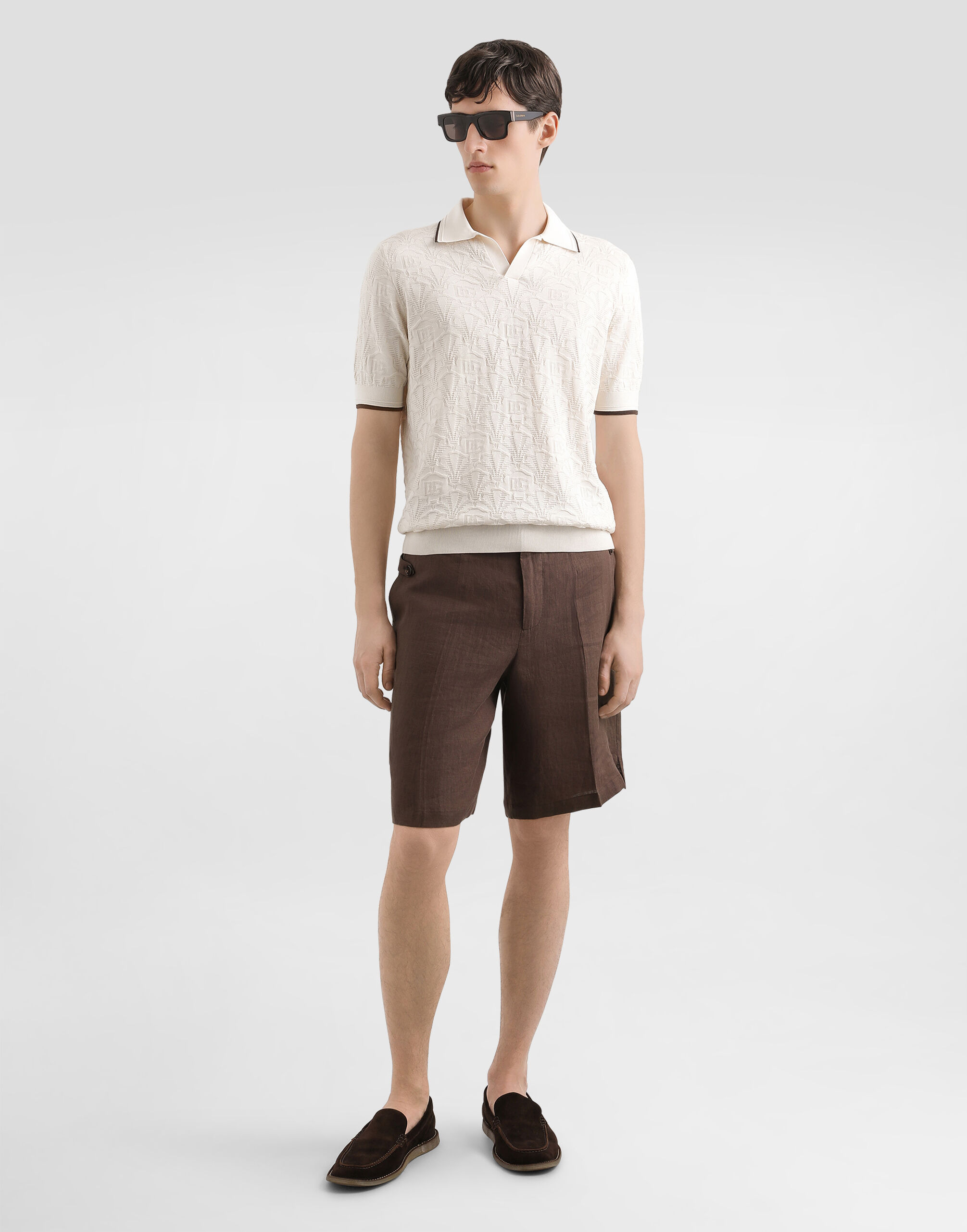 Linen jogging trousers - 2