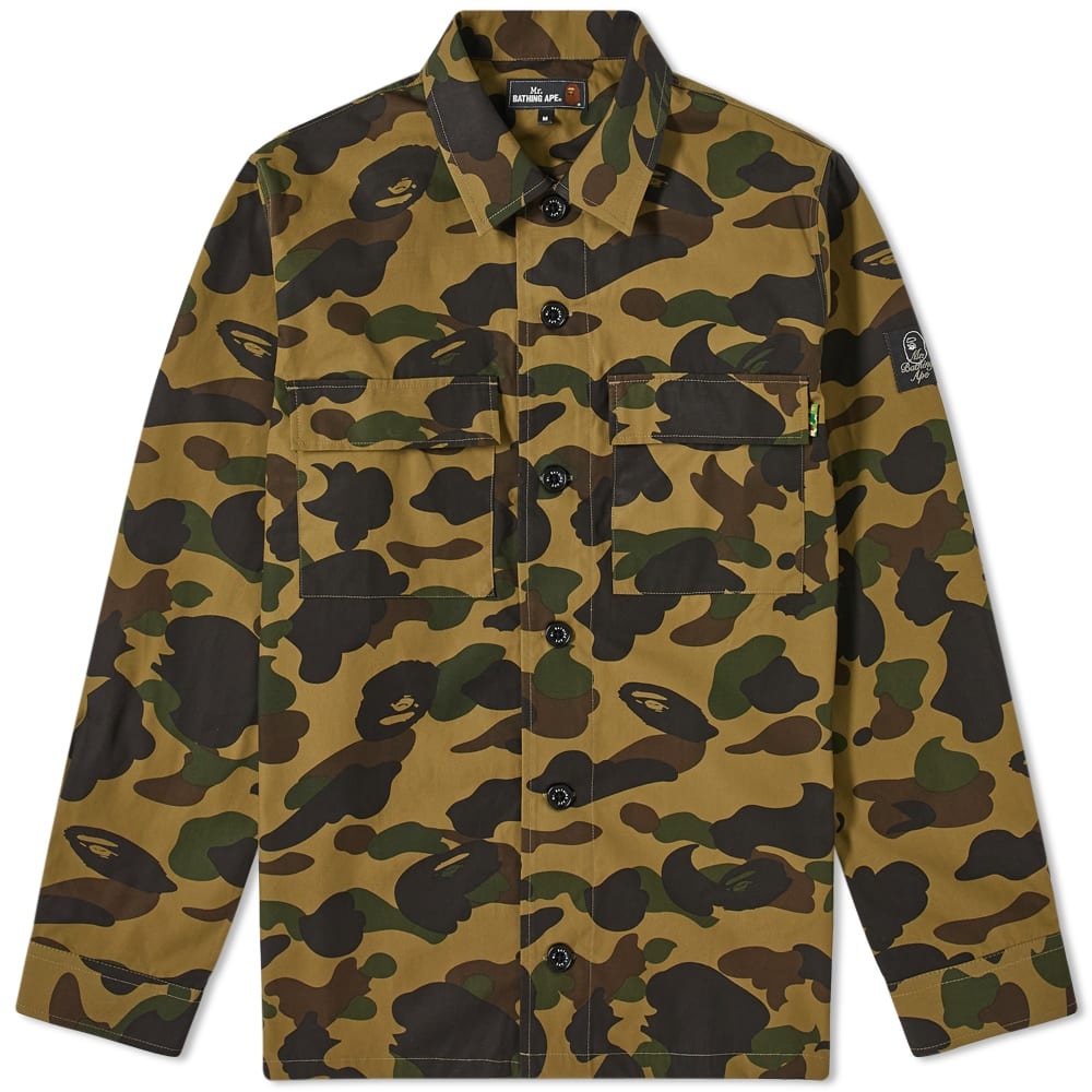 A Bathing Ape 1st Camoilitary Shirt - 1