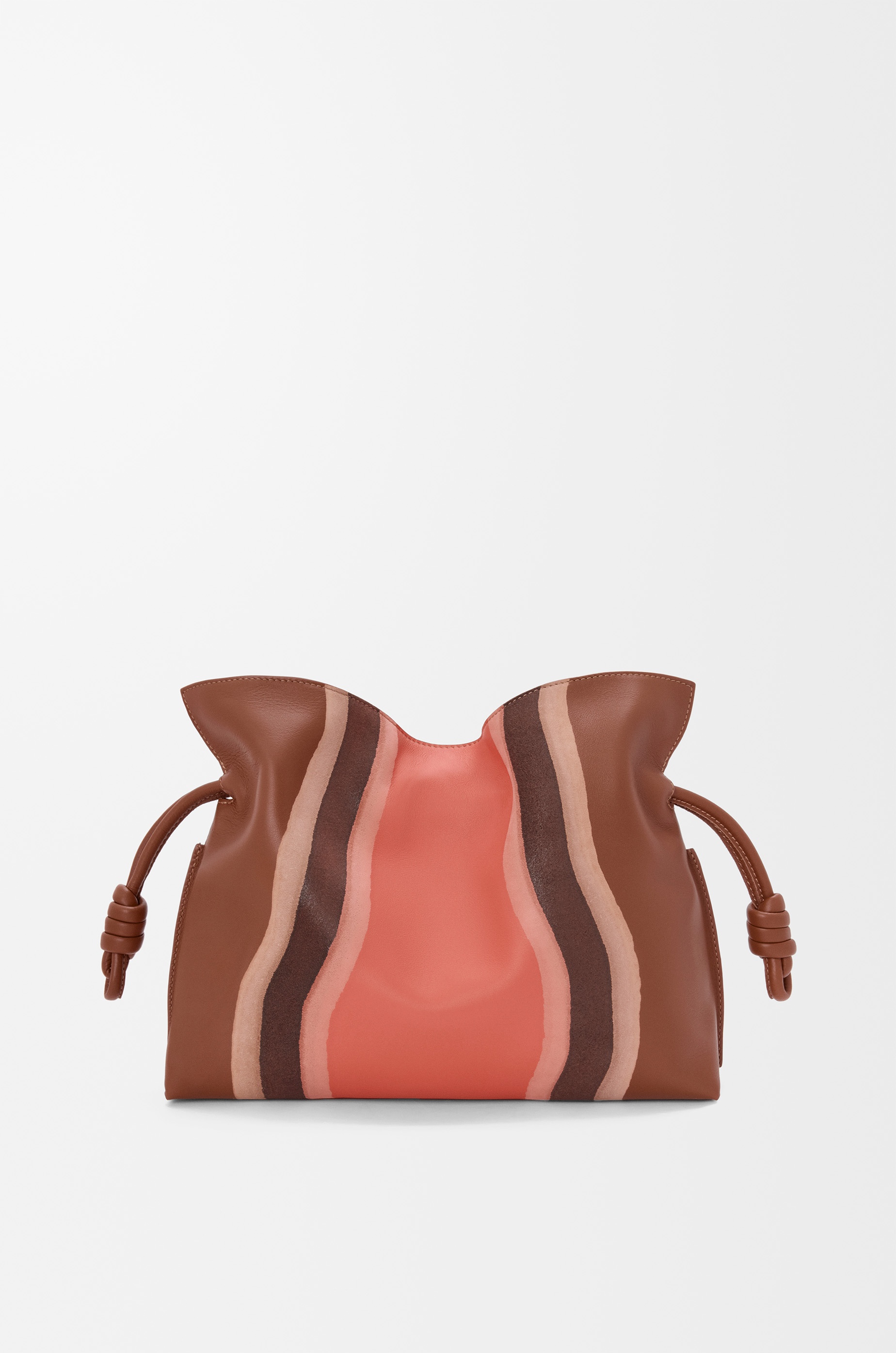 Medium Flamenco clutch in nappa calfskin - 6