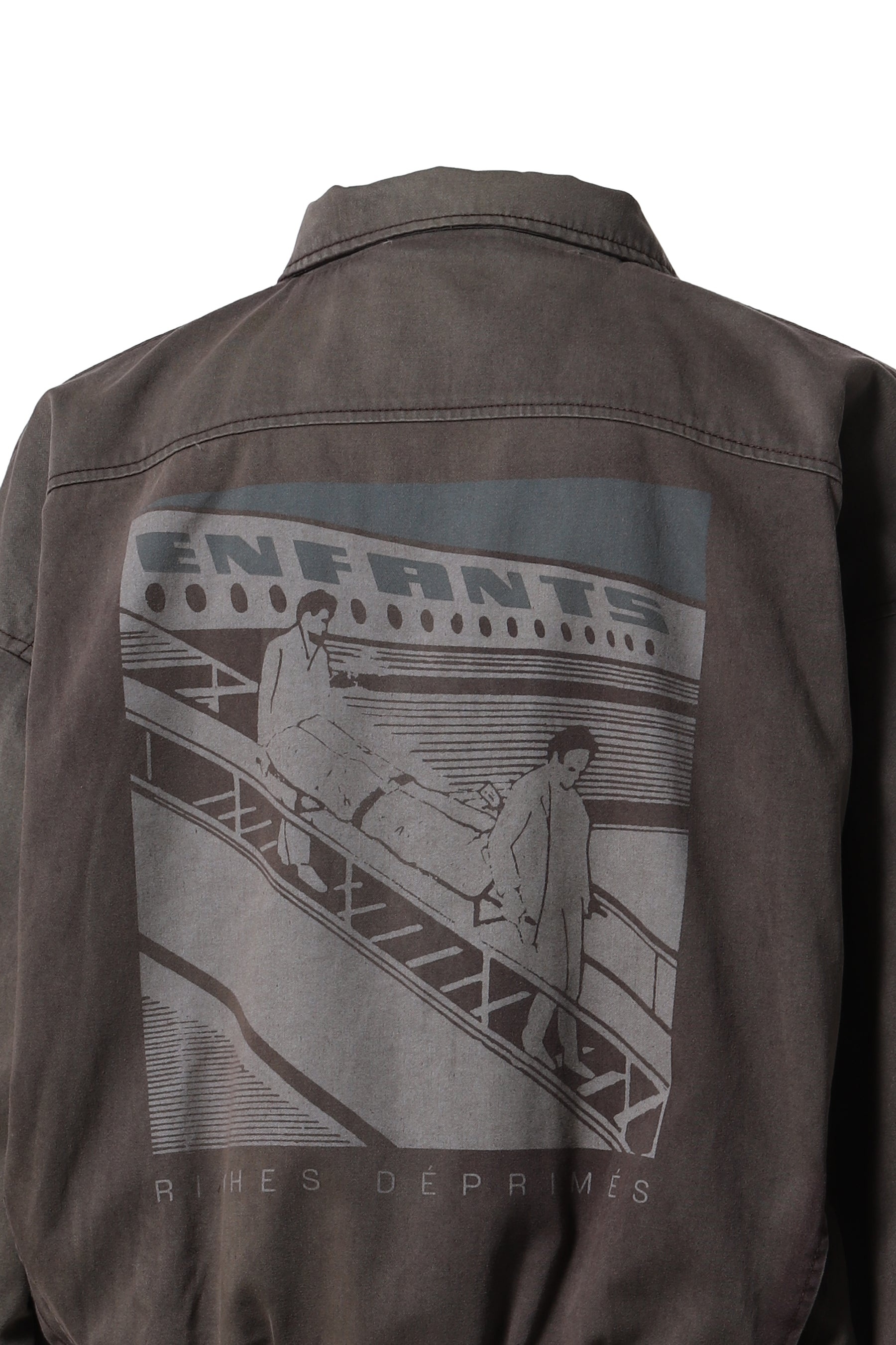 DEATH IN FLIGHT ZIP JACKET / SUN FADED BLK - 5