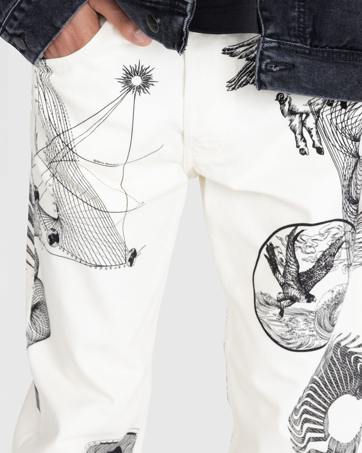 Dries van Noten – Panthero Pants White - 4