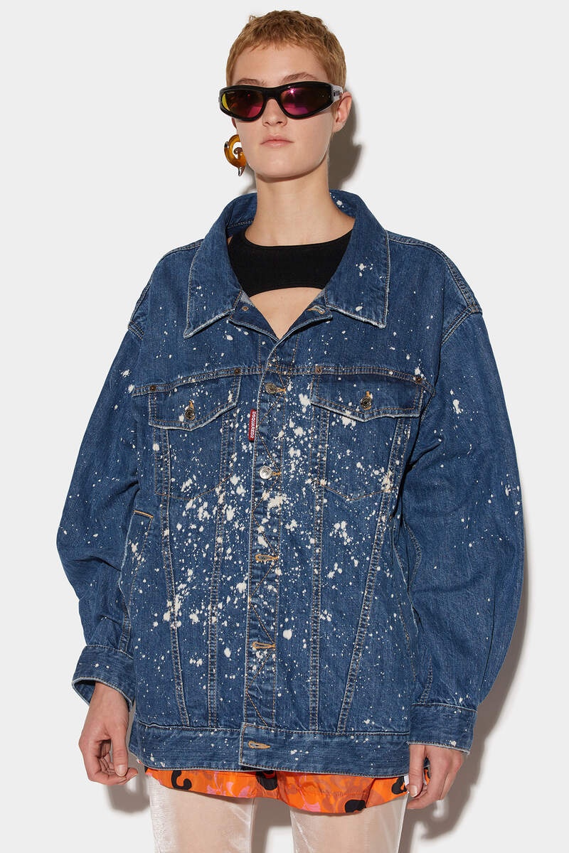 MEDIUM SEA SALT WASH OVER JEAN JACKET - 4