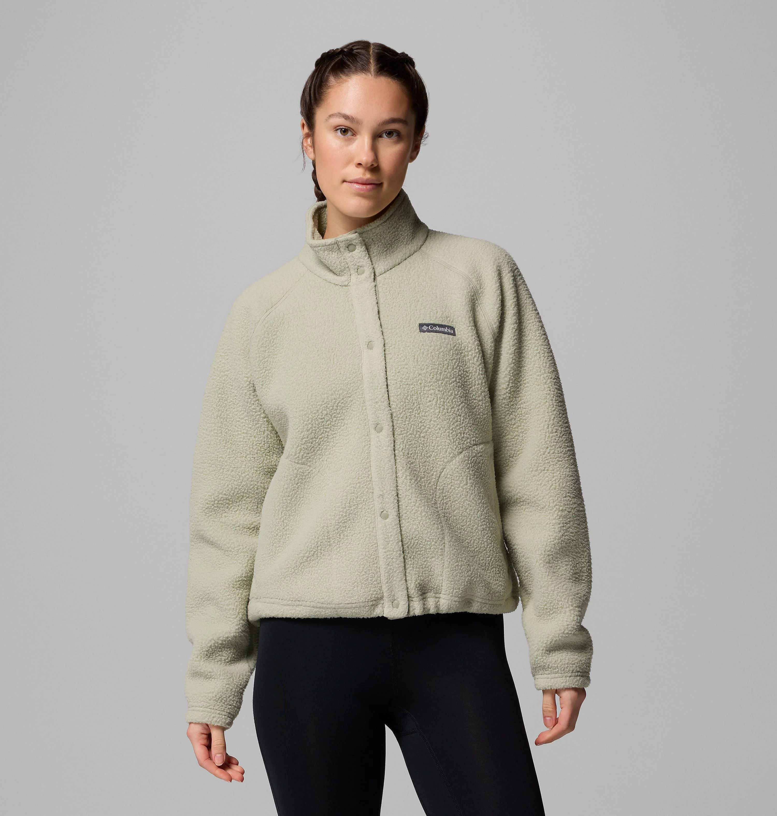 Women's Jasper Ridge Pebbled Fleece Full Snap - 1