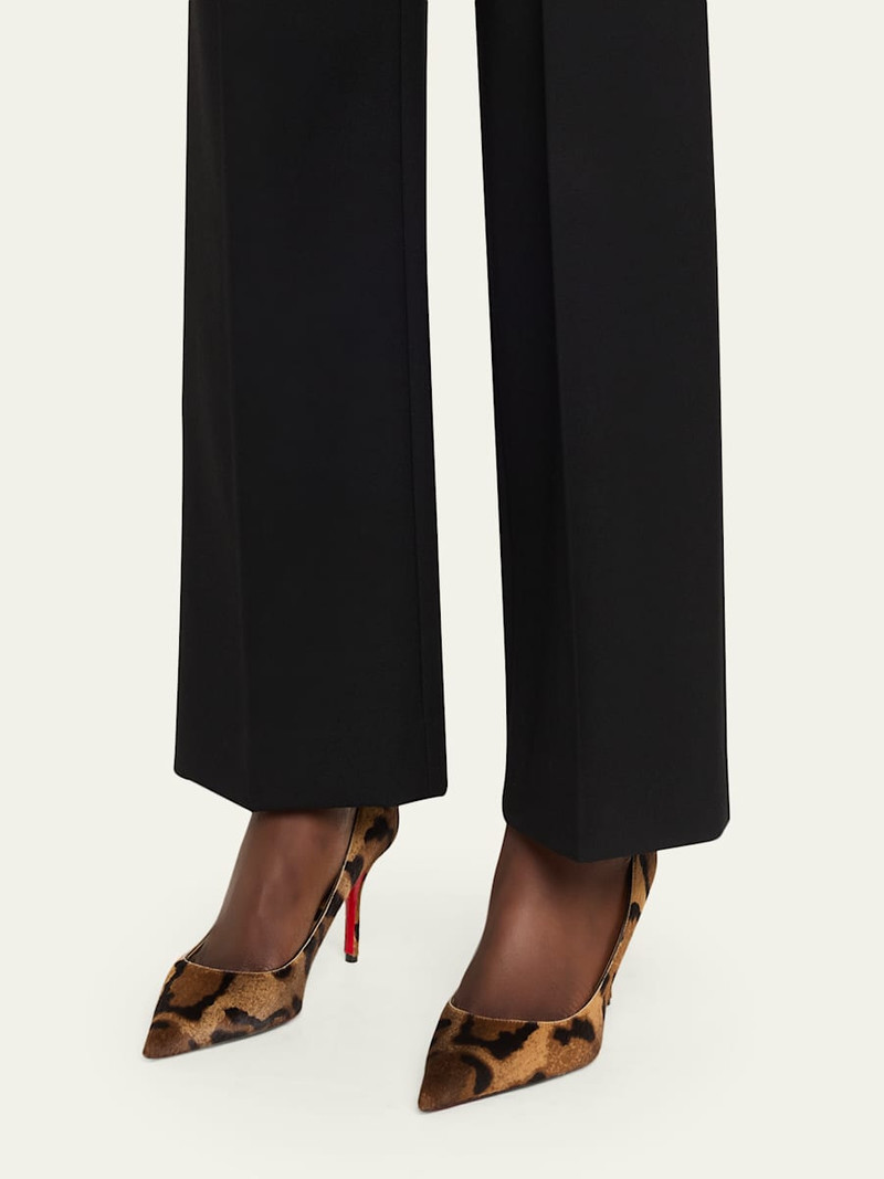Christian Louboutin Miss Z Leopard-Printed Pony Red Sole Pumps outlook