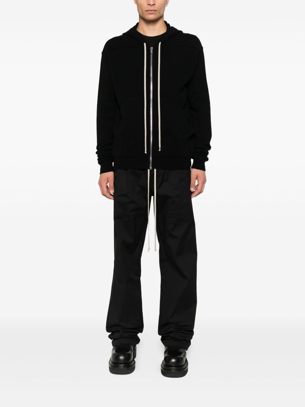 zip-up hooded jacket - 2
