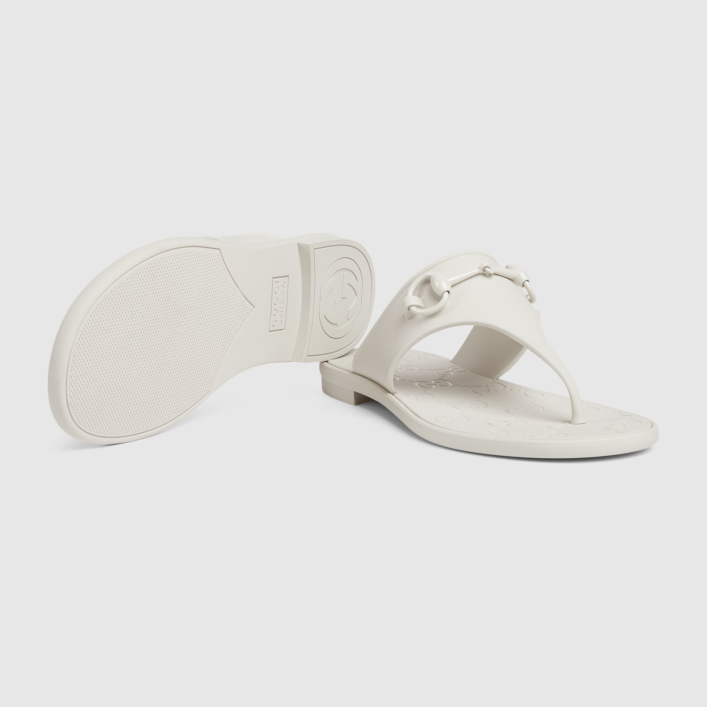Women's thong sandal with Horsebit - 6