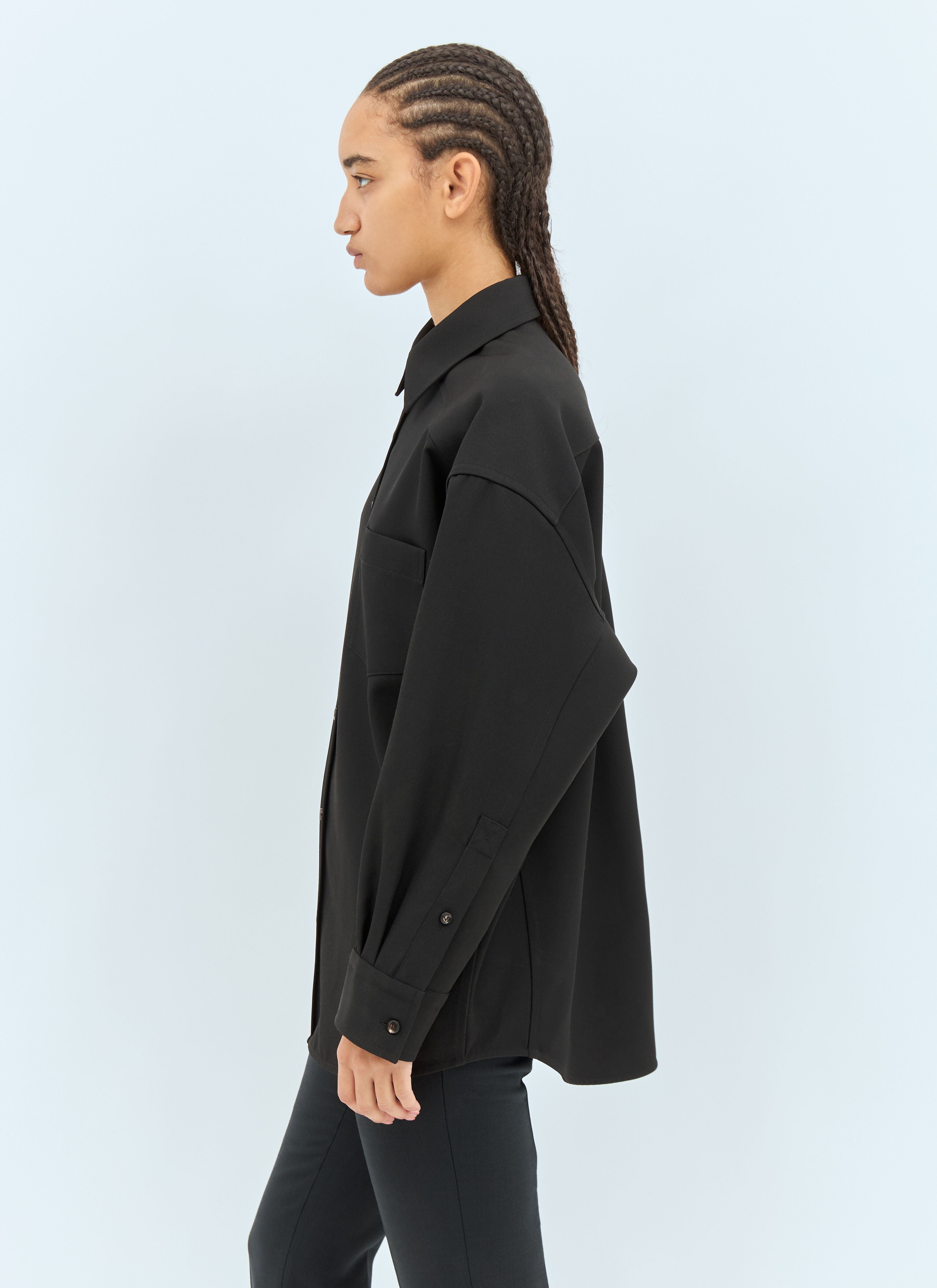 Wool Twill Shirt - 5