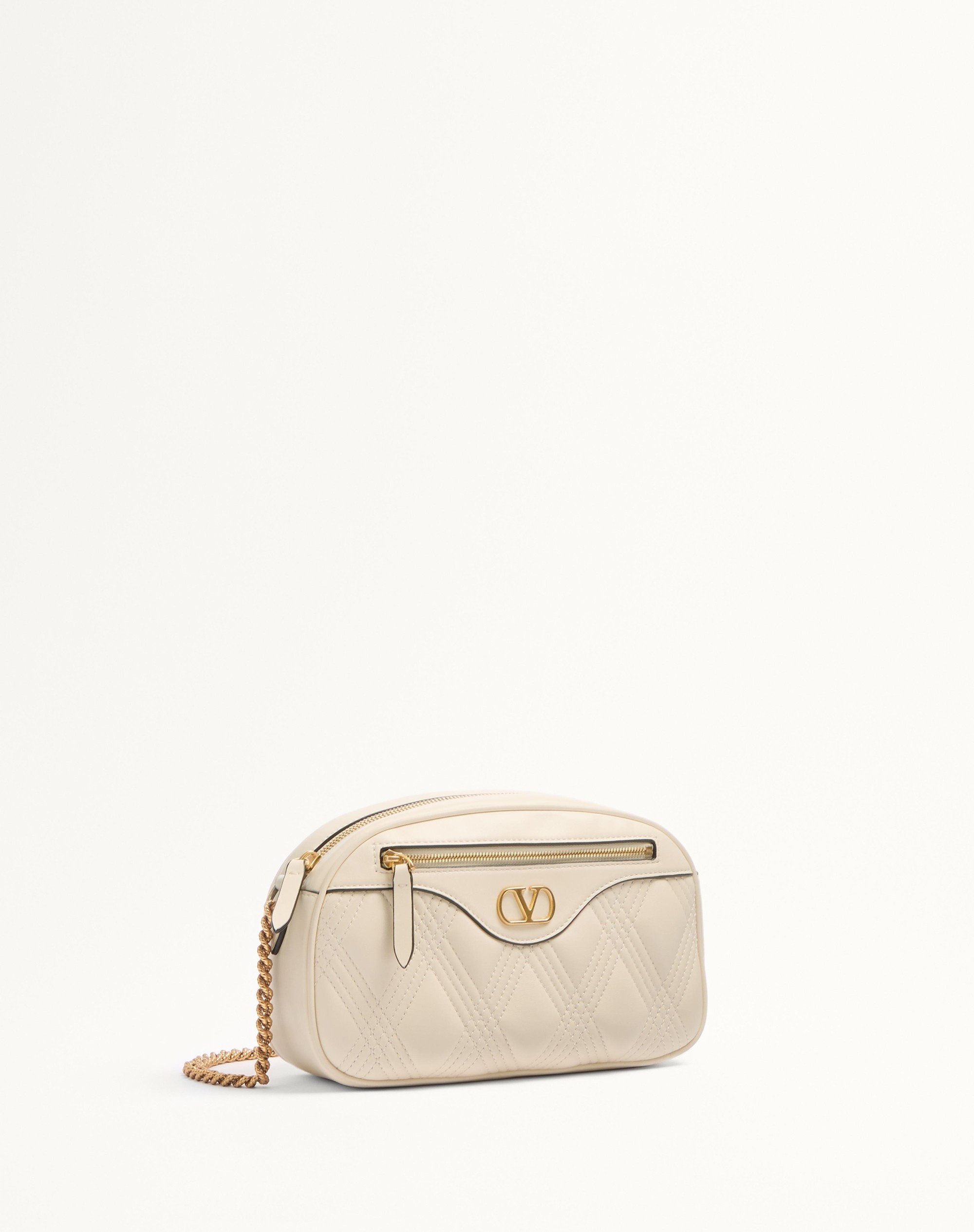 VALENTINO GARAVANI QUILTIE 67 MEDIUM SHOULDER BAG IN QUILTED NAPPA LEATHER - 2