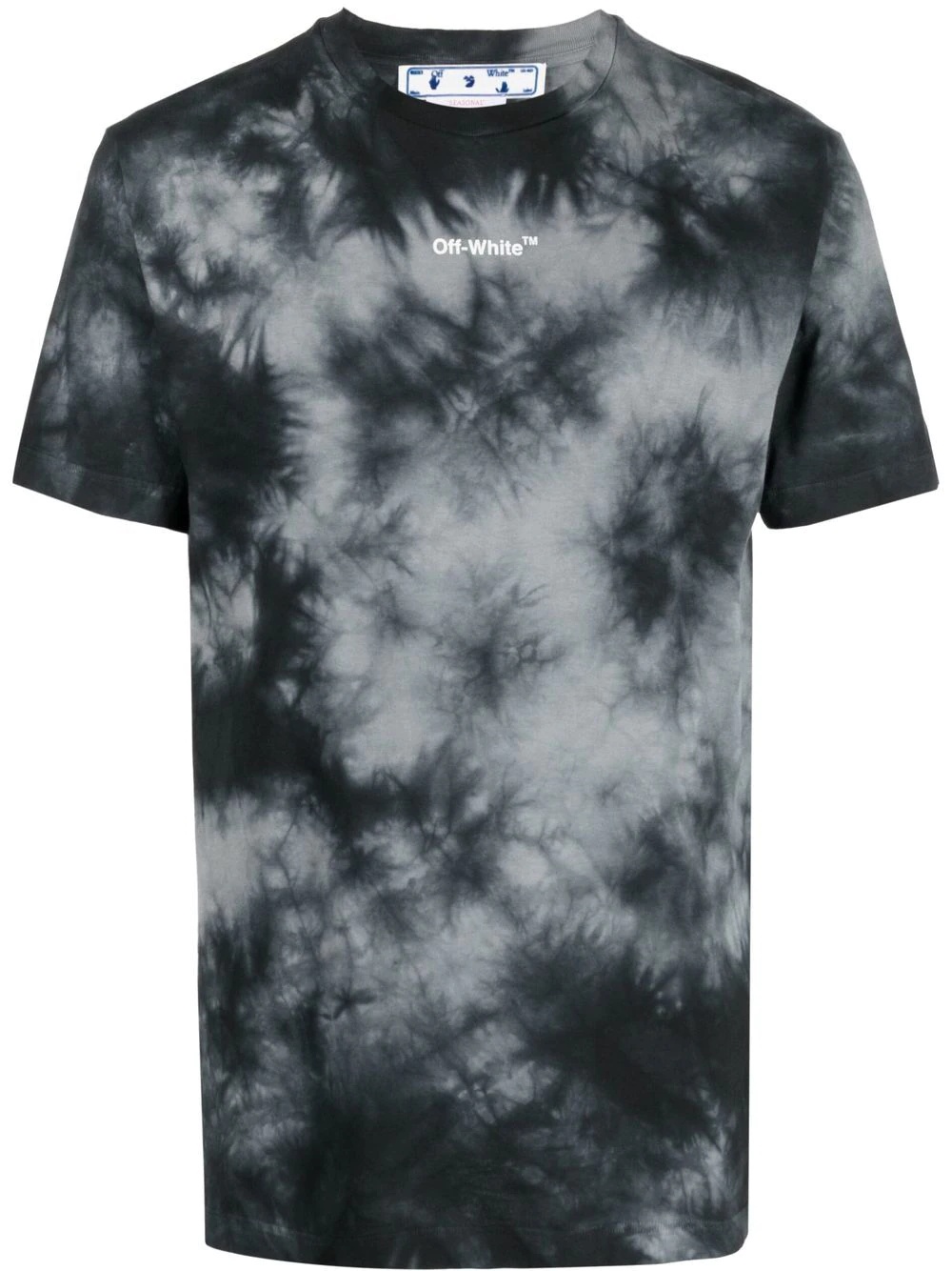 tie-dye print T-shirt - 1