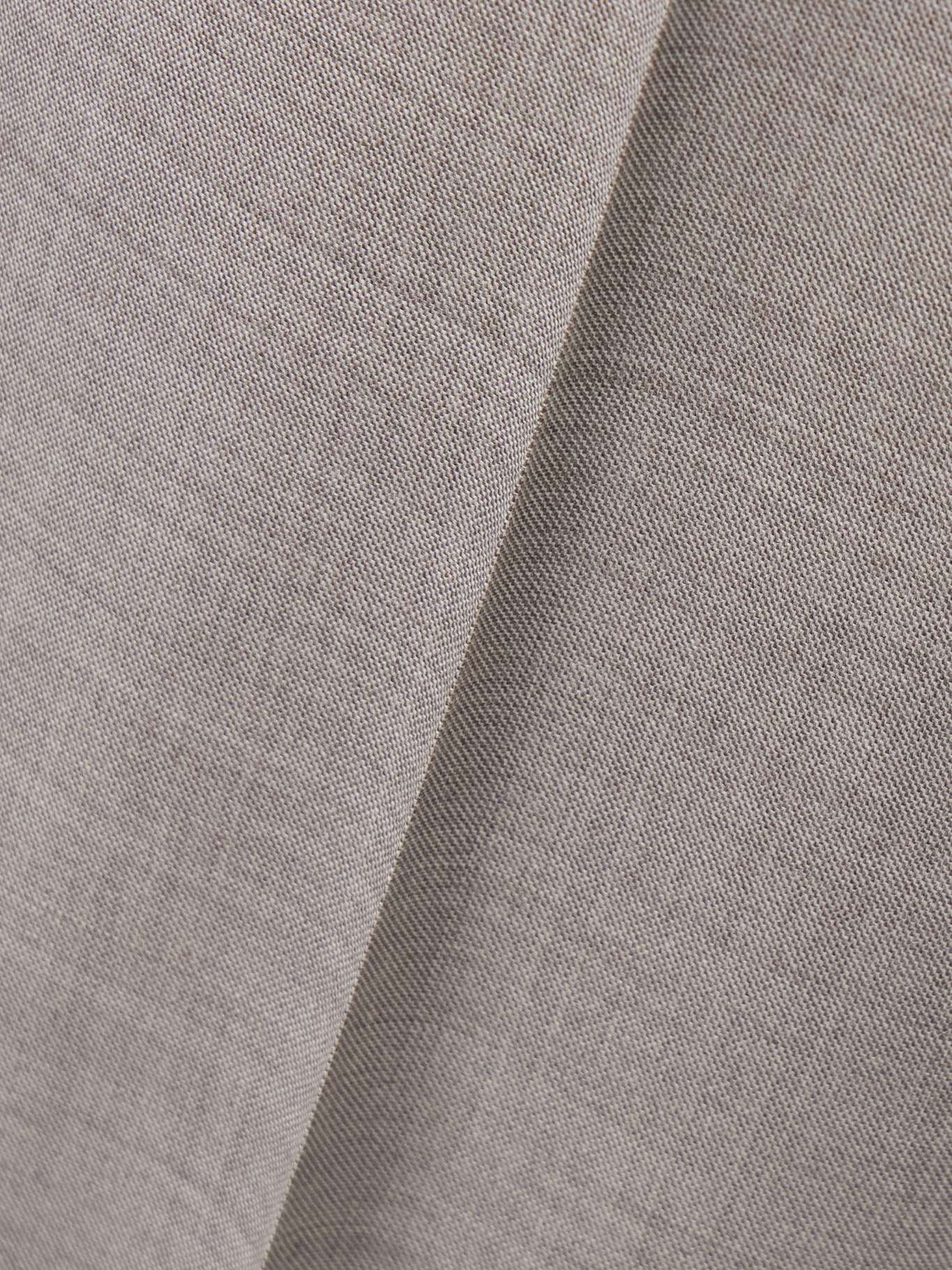 Diane wool-blend straight-leg pants Taupe - 5