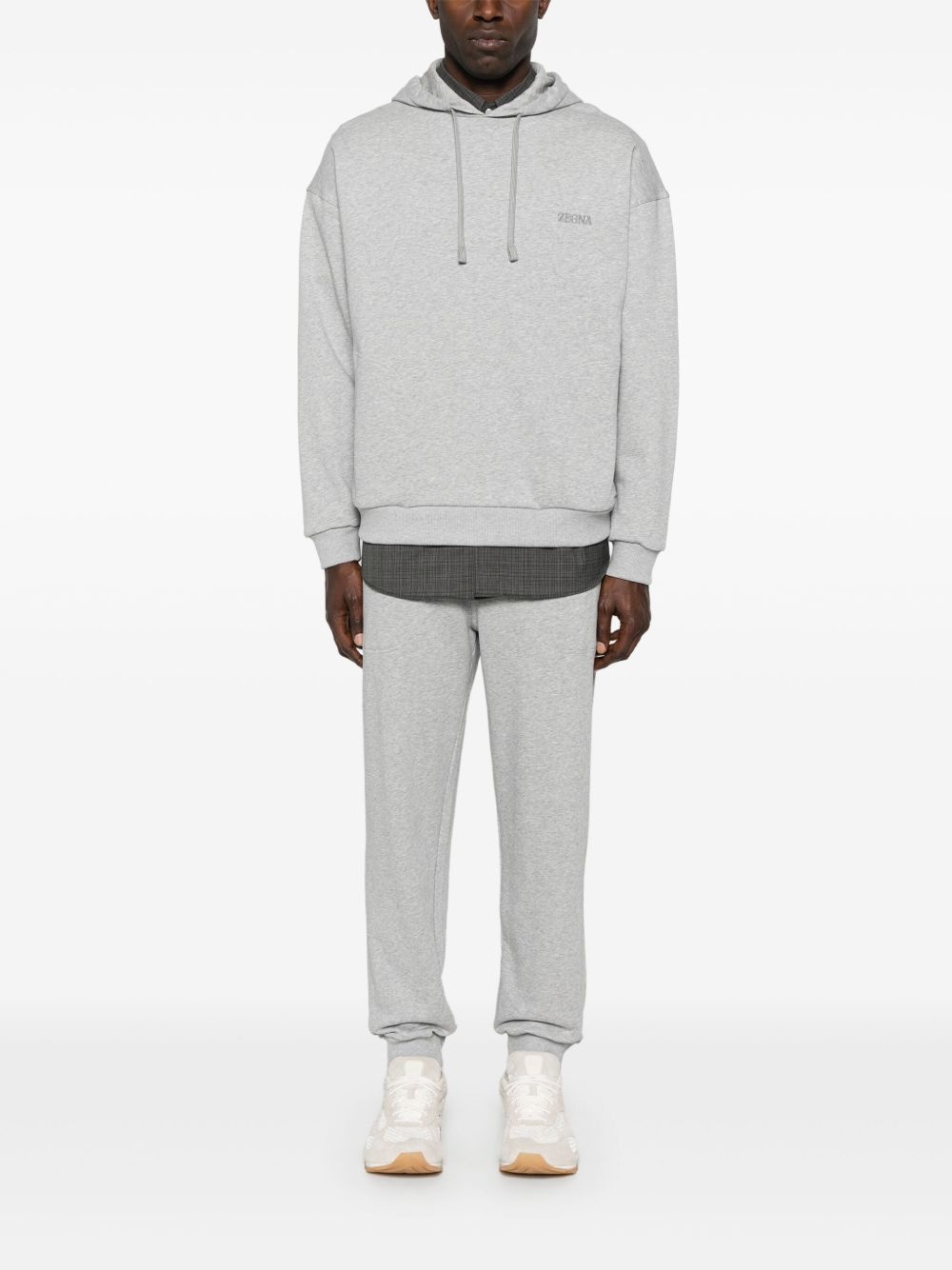 logo-embroidered track pants - 2