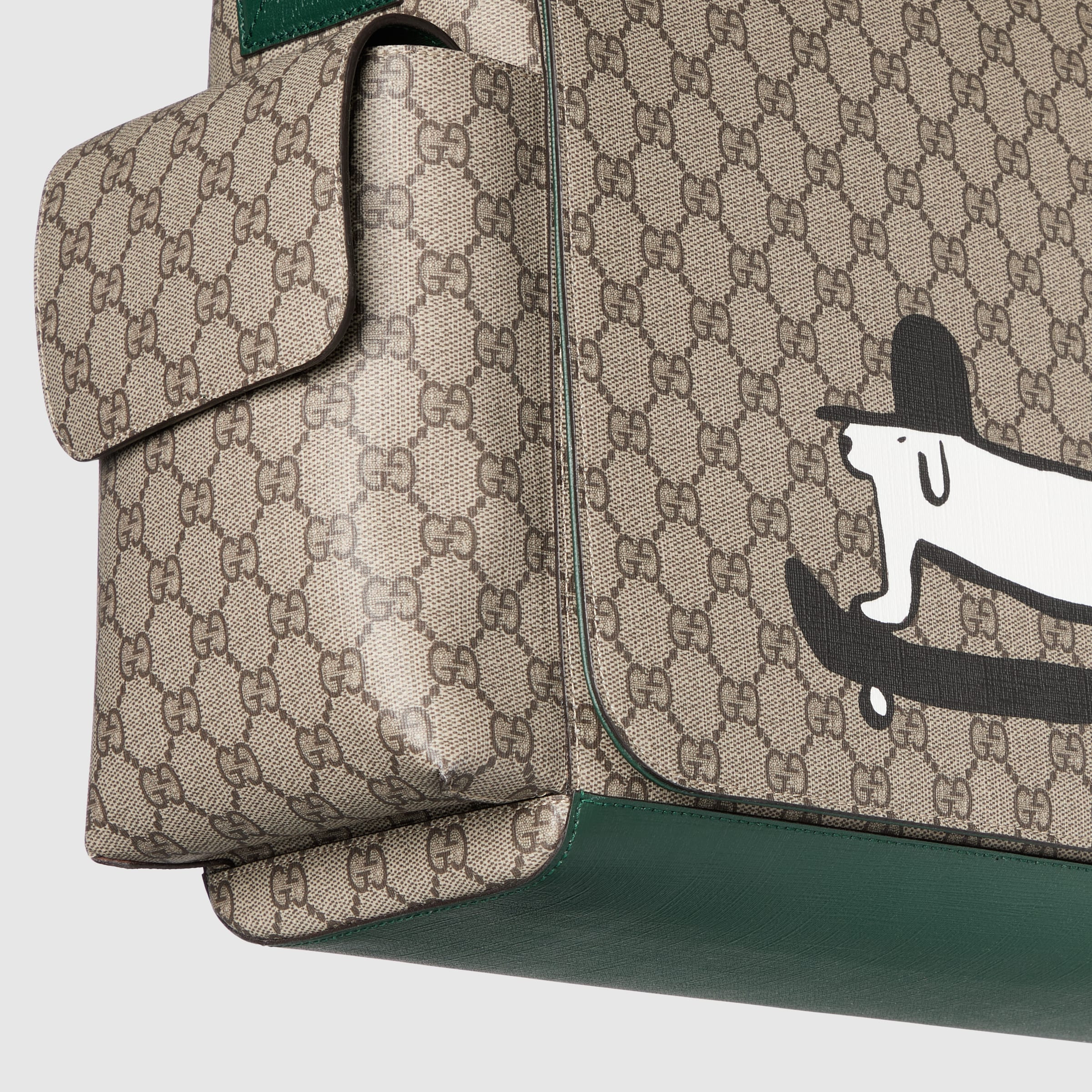 Large printed GG changing bag - 9