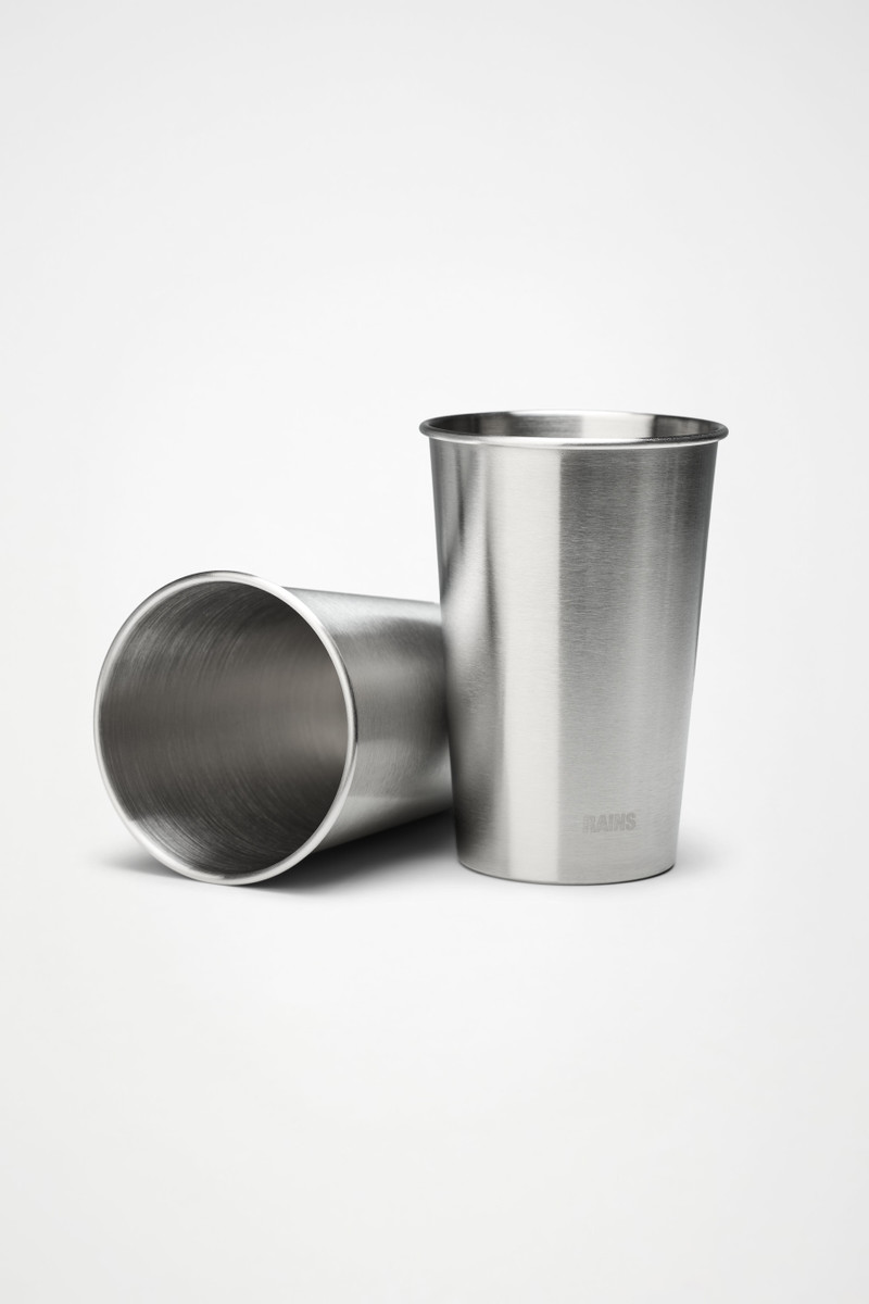 Stainless Steel 2-Pack Cups 500ml 1