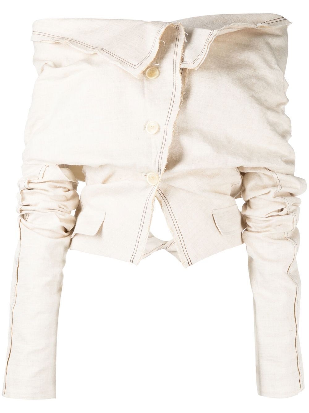 Camargue scrunched blouse - 1