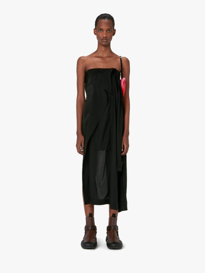 JW Anderson TRENCH BANDEAU DRESS outlook